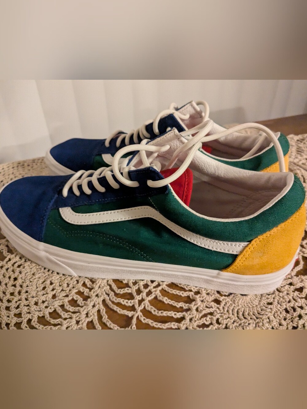 Vans Low-Top Canvas Sneakers Old Skool Yacht Club Size 12